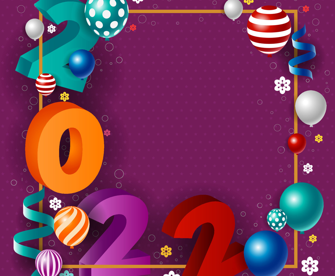 New Year 2022 Background