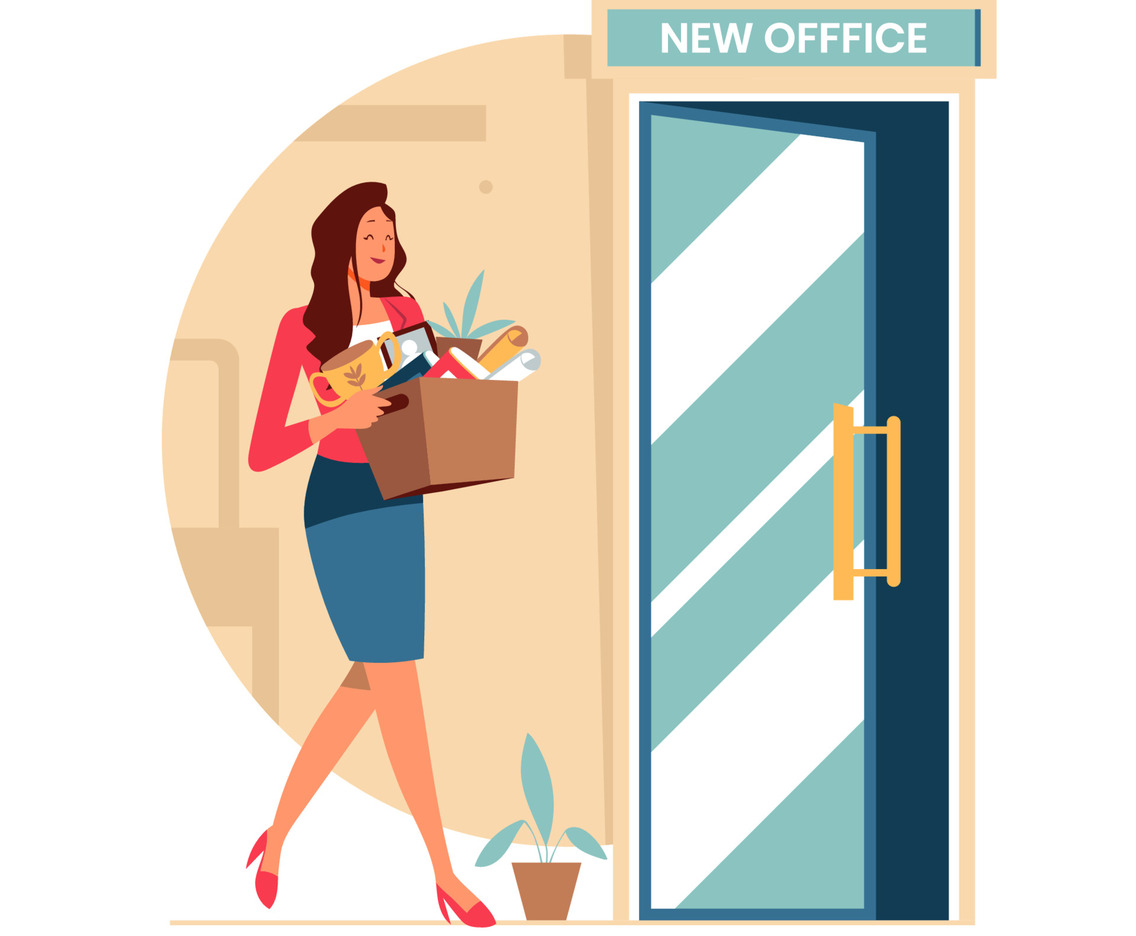 Woman New Career Concept