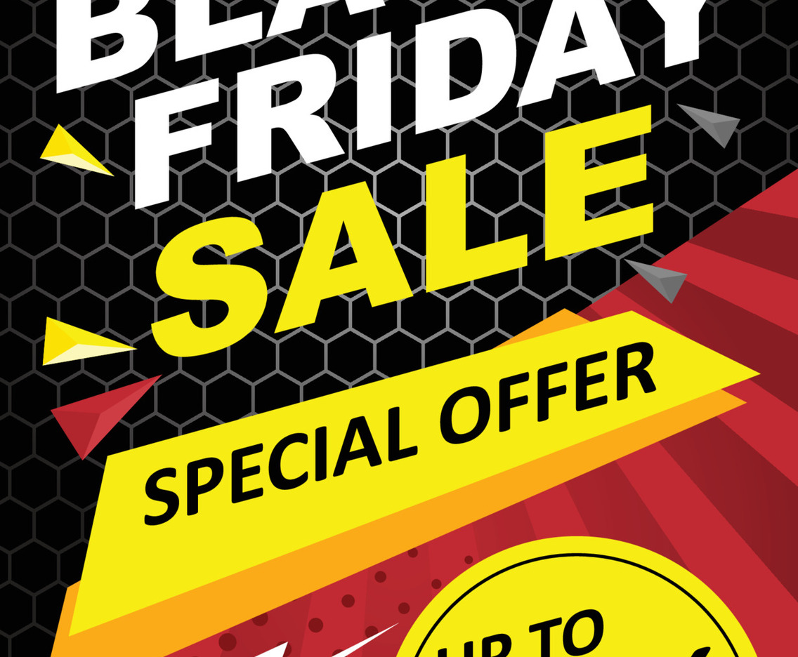 Black Friday Special Discount Poster