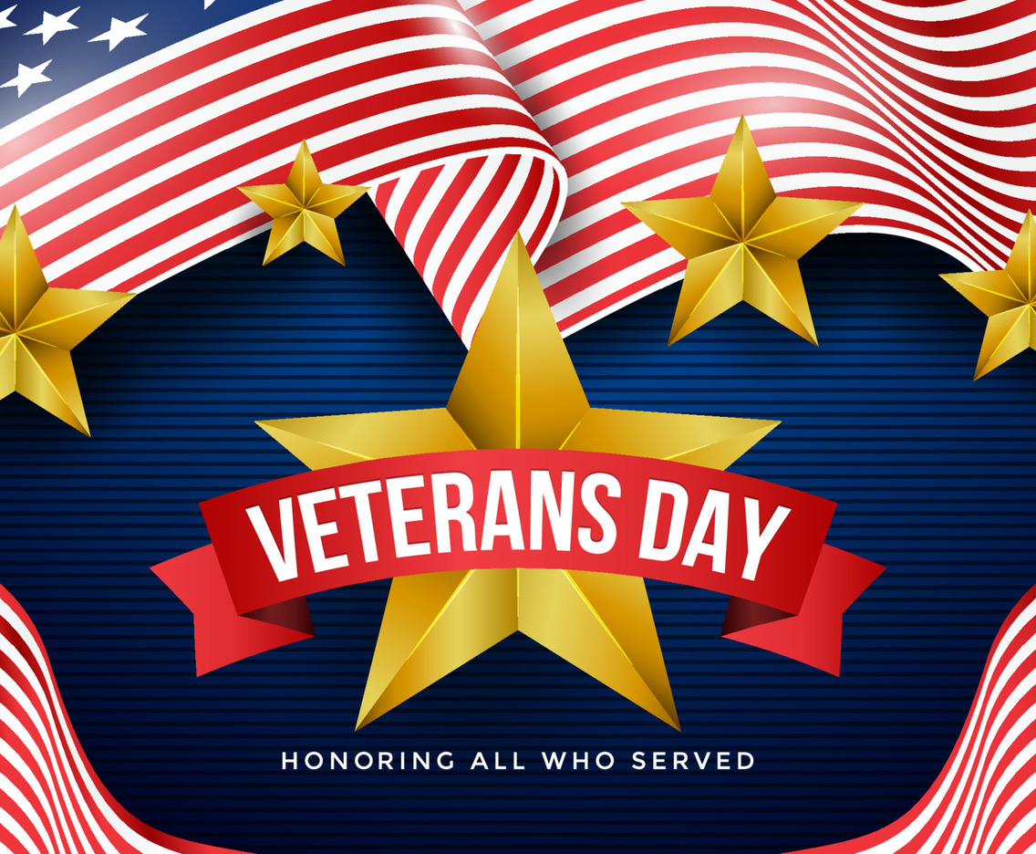 Happy Veterans Day Background
