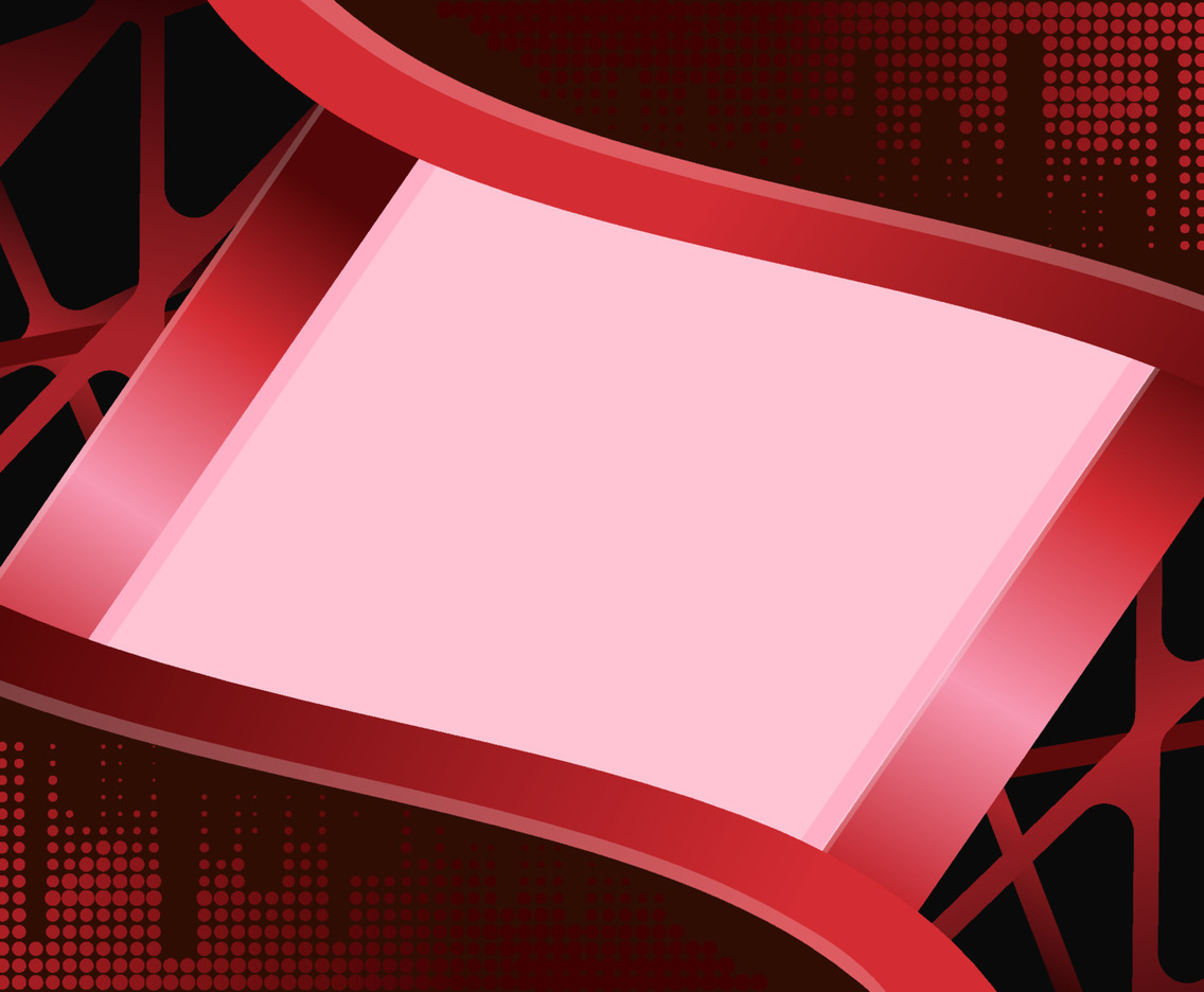 Modern Red Background with Webbing