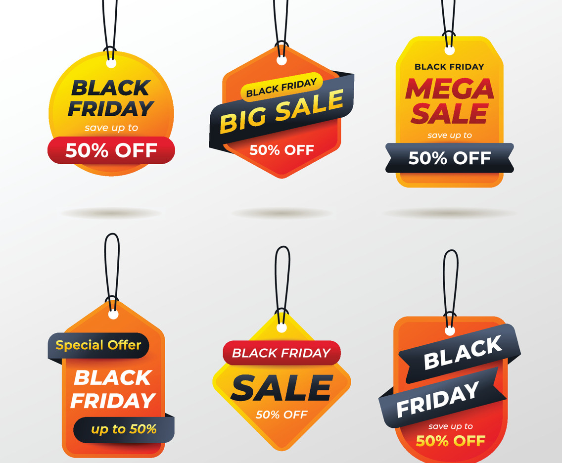 Black Friday Sale Tag