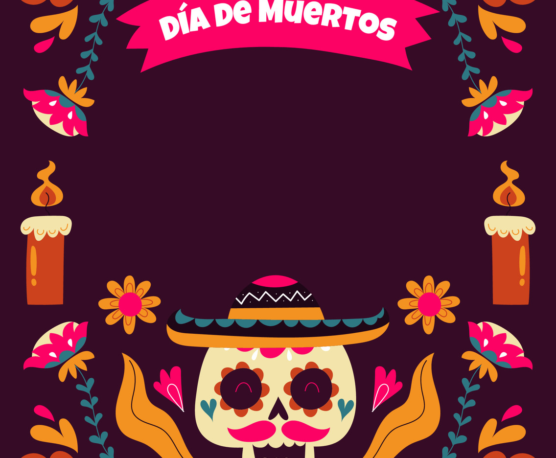 Dia De Muertos Background
