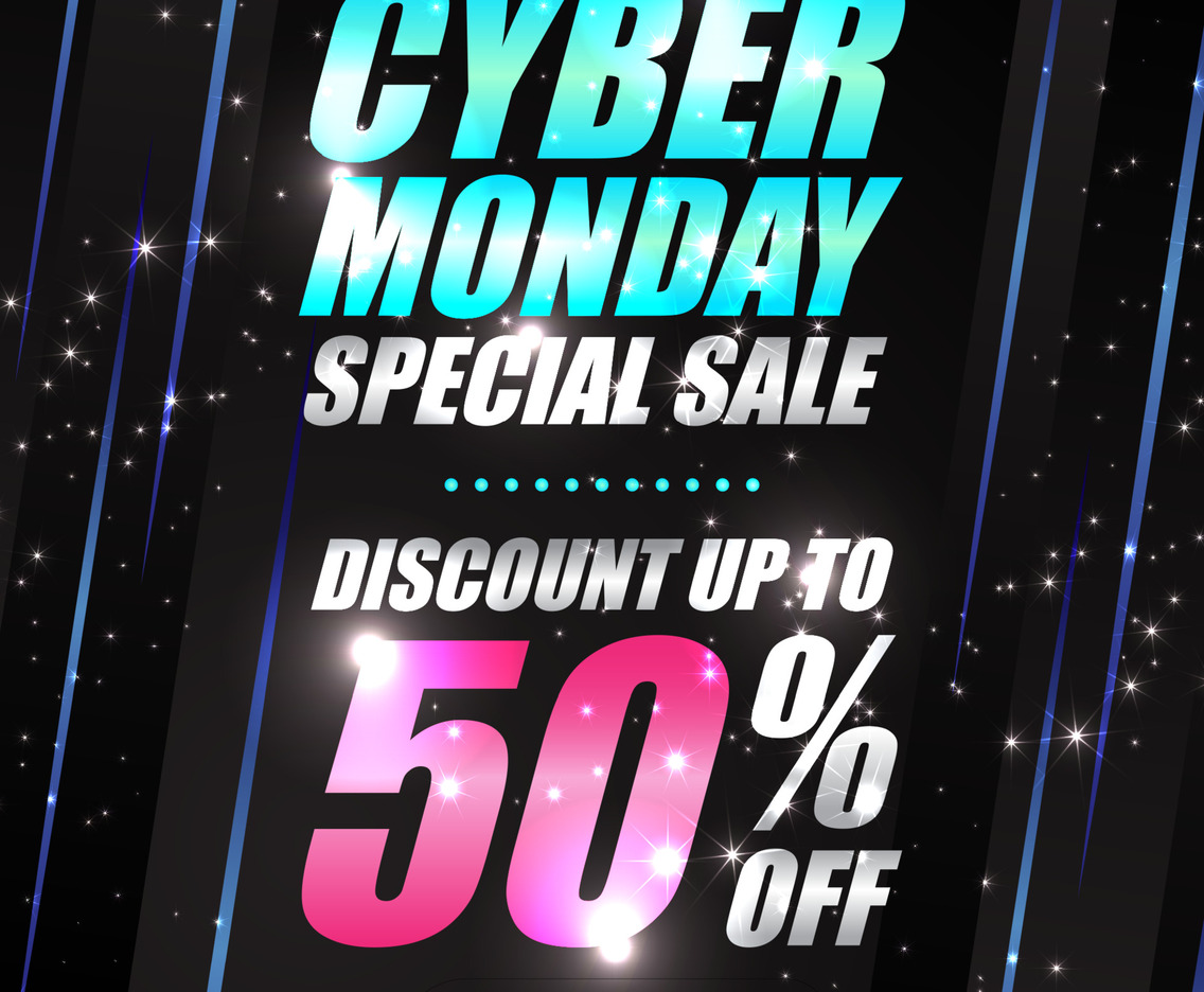 Cyber Monday Promotional Poster