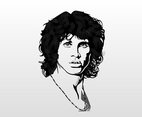 Jim Morrison Vector Portrait
