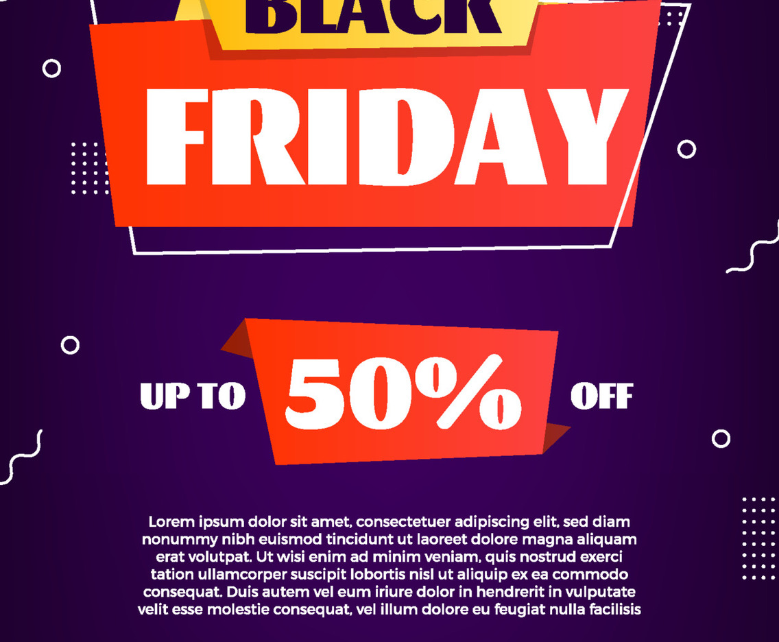 Black Friday Sale Poster