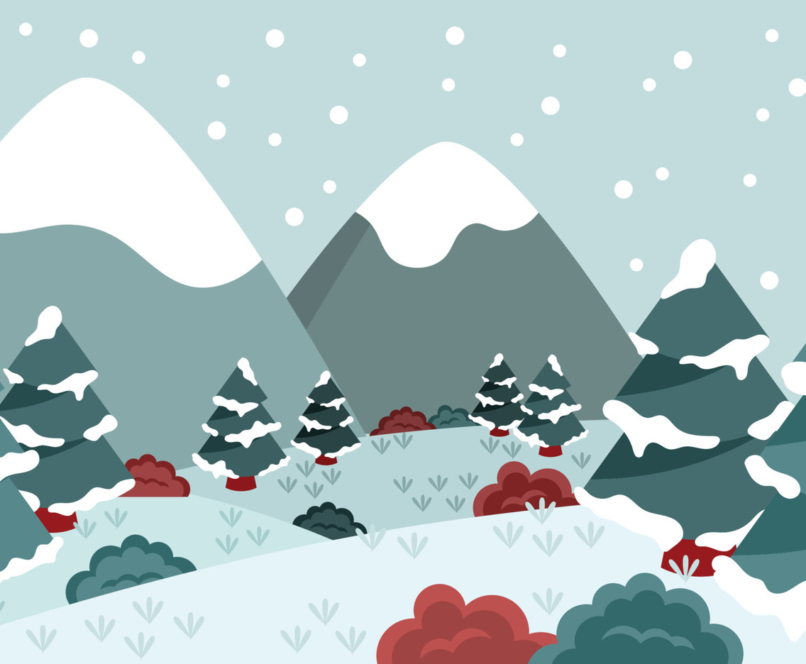 Winter Scenery Outdoor