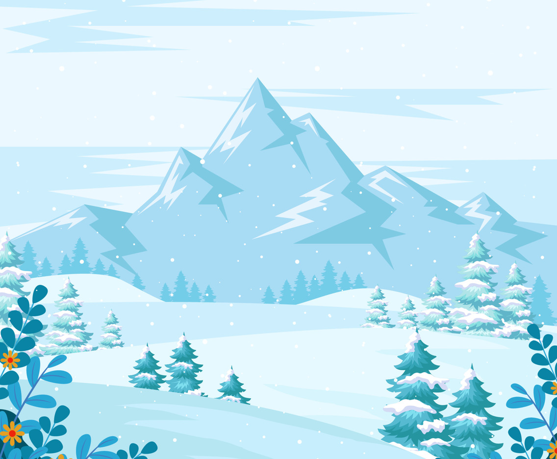 Beauty Winter Outdoor Scenery
