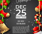 Christmas Celebration Poster Template