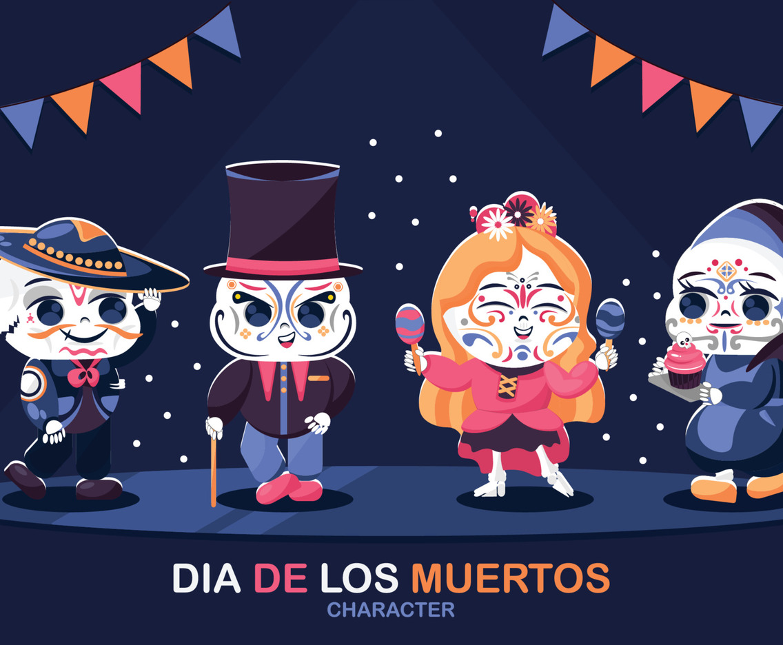Dia De Los Muertos Character Collection