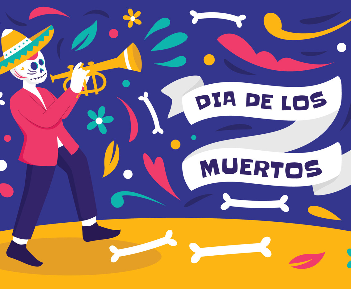 Dia de Los Muertos Illustration