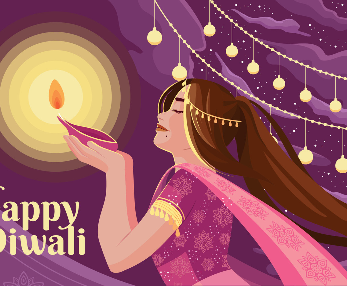 Happy Diwali Background