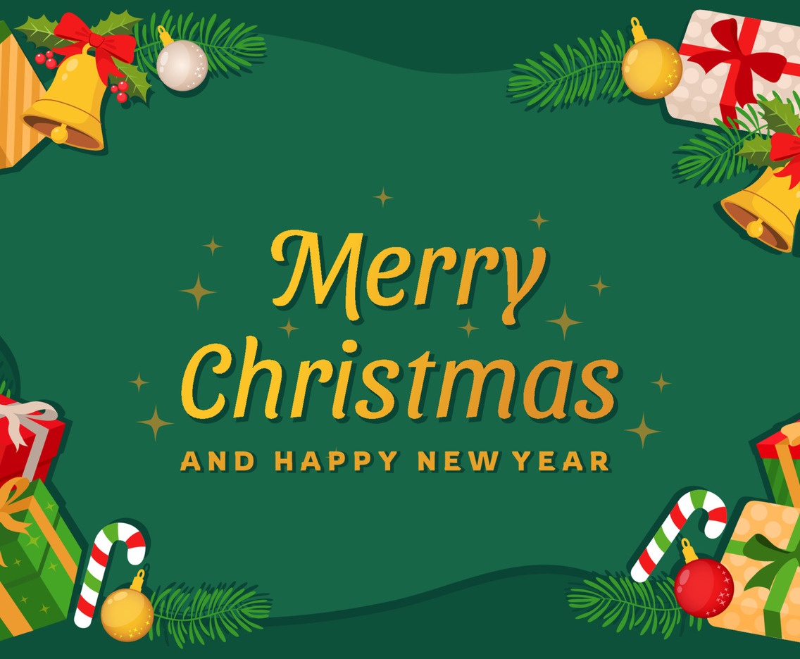 Christmas Gift in Green
