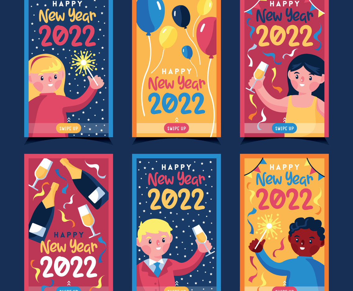 New Year Social Media Posts