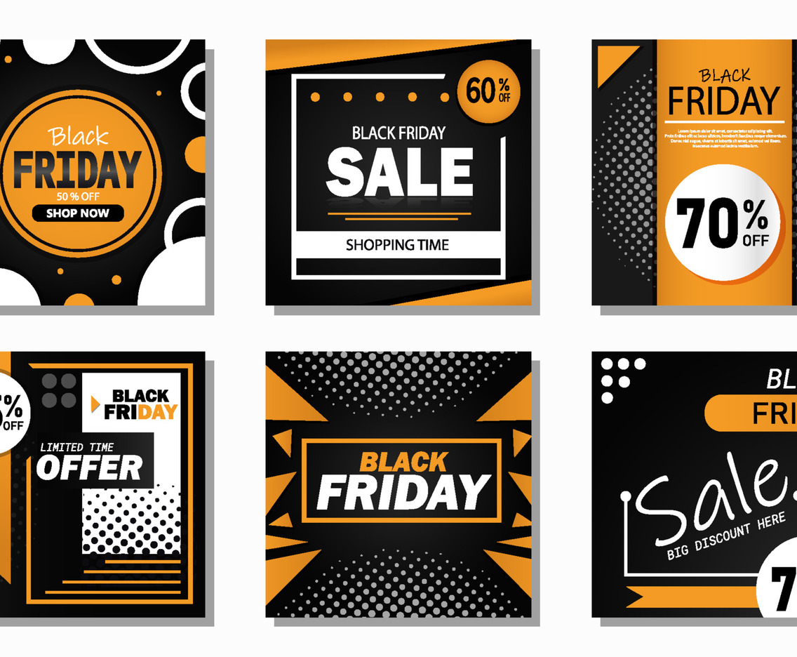 Black Friday Sale Social Media Collection