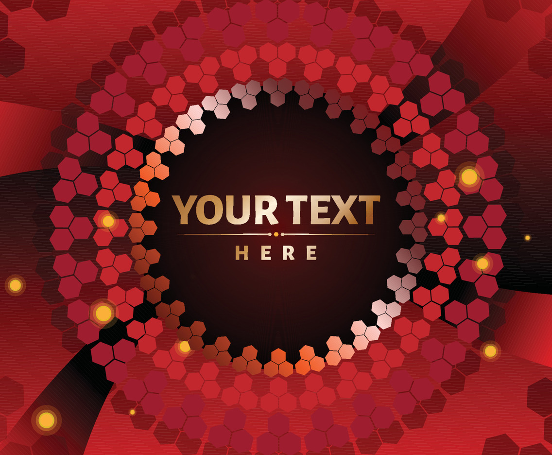 Red Background Concept