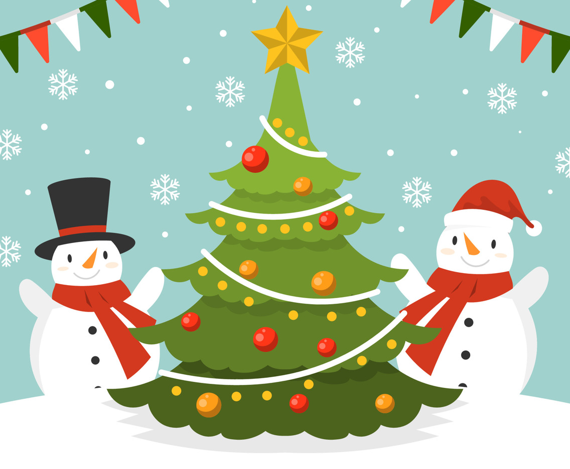 Christmas Joy Festivity Snowman