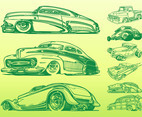 Retro Cars Graphics