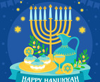 Hanukkah in Blue