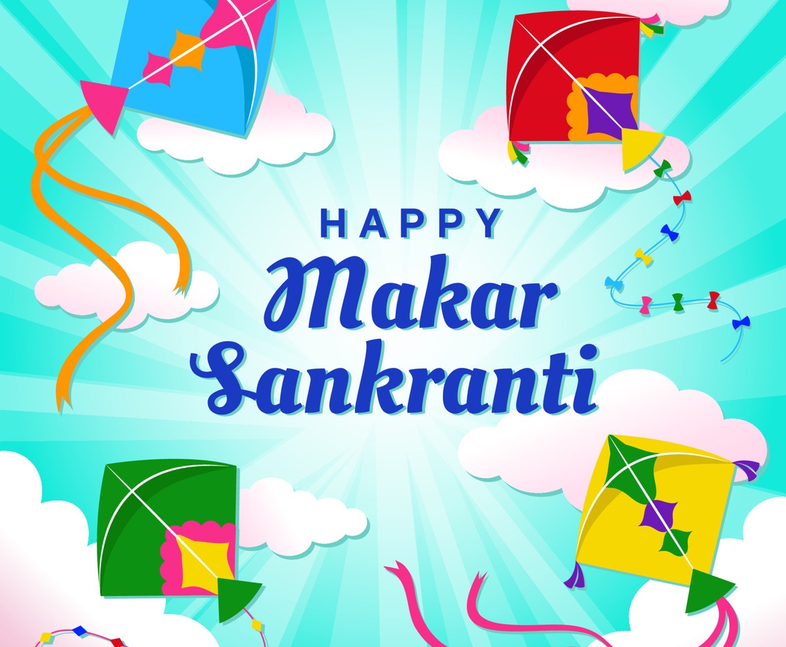 Colorful Makar Sankranti