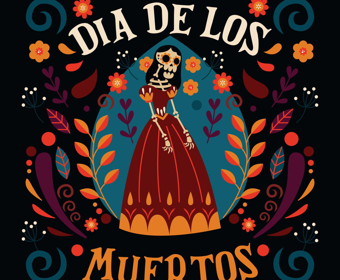 A Woman's Skeleton Wearing a Dress