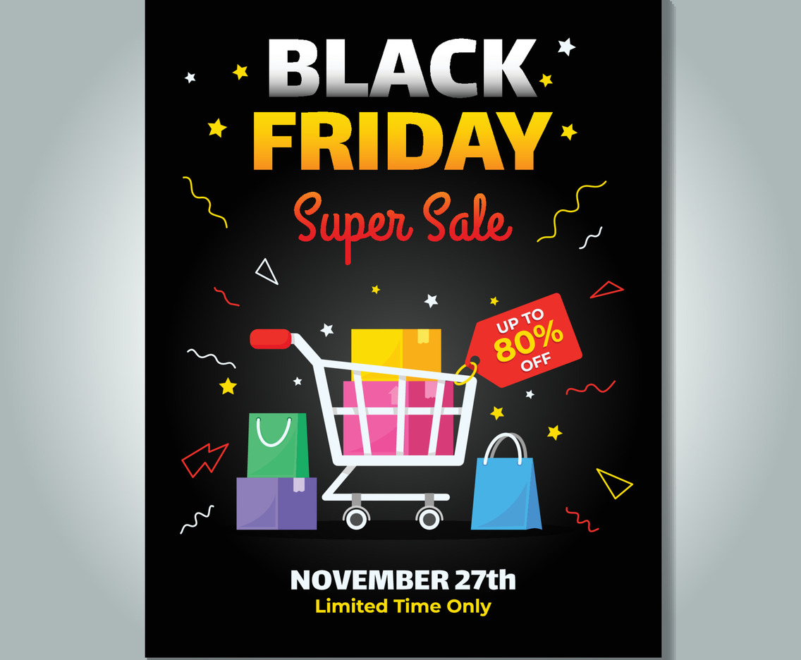 Black Friday Sale Event Poster