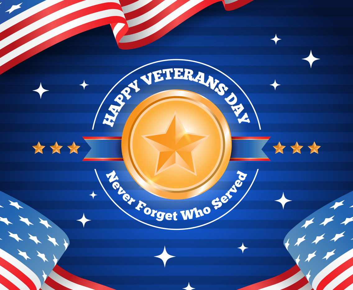 Veterans Day Medallion Concept