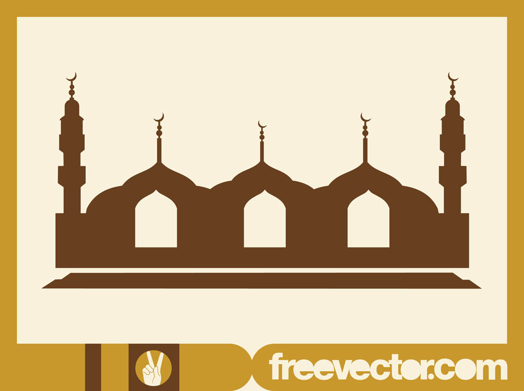 Mosque Vector Graphics