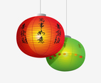 Chinese Lanterns Vector