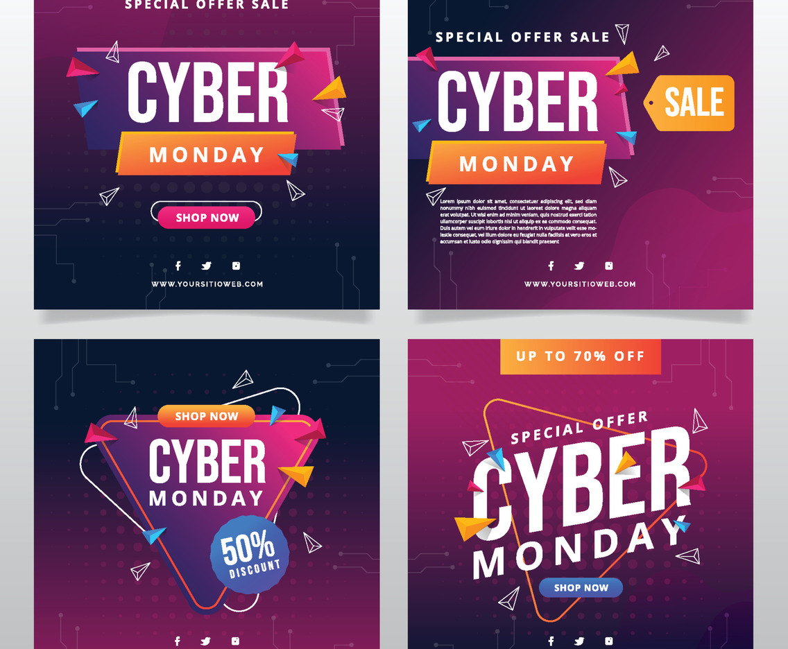 Cyber Monday Sale Instagram Post - REV1