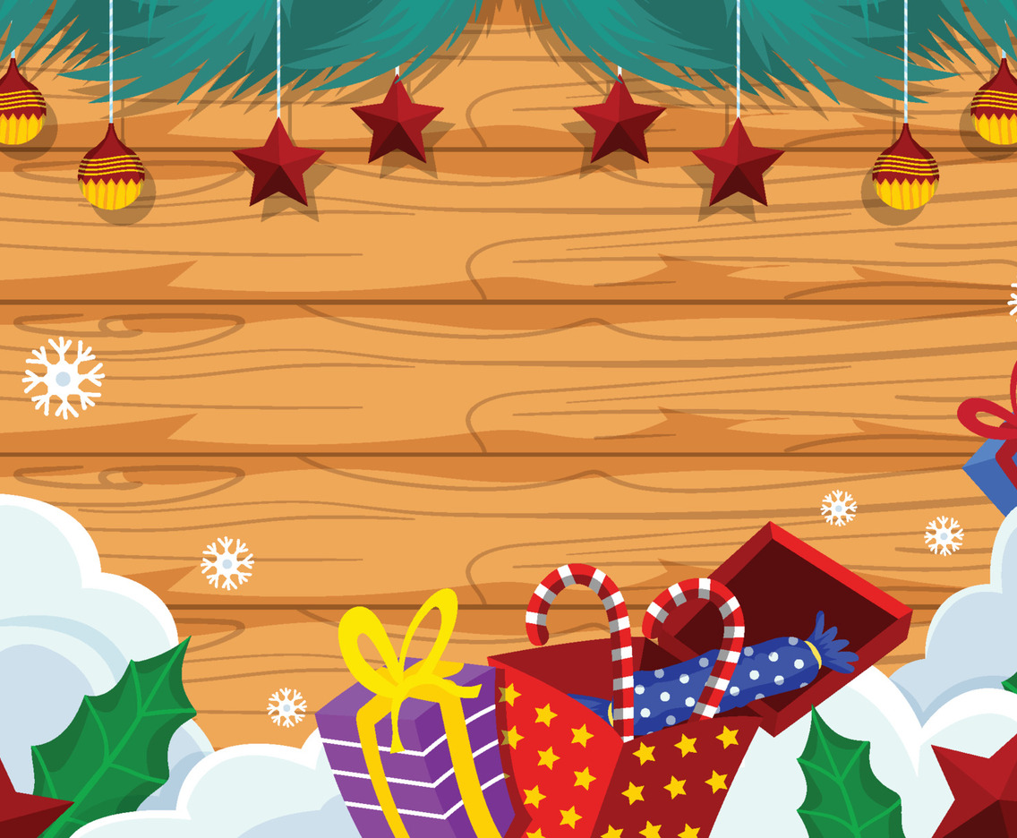 Gift Christmas Background