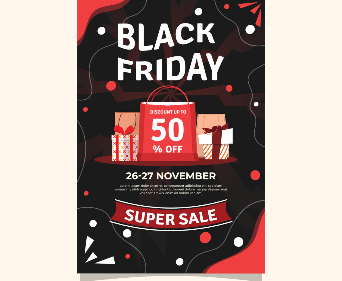 Black Friday Poster Template