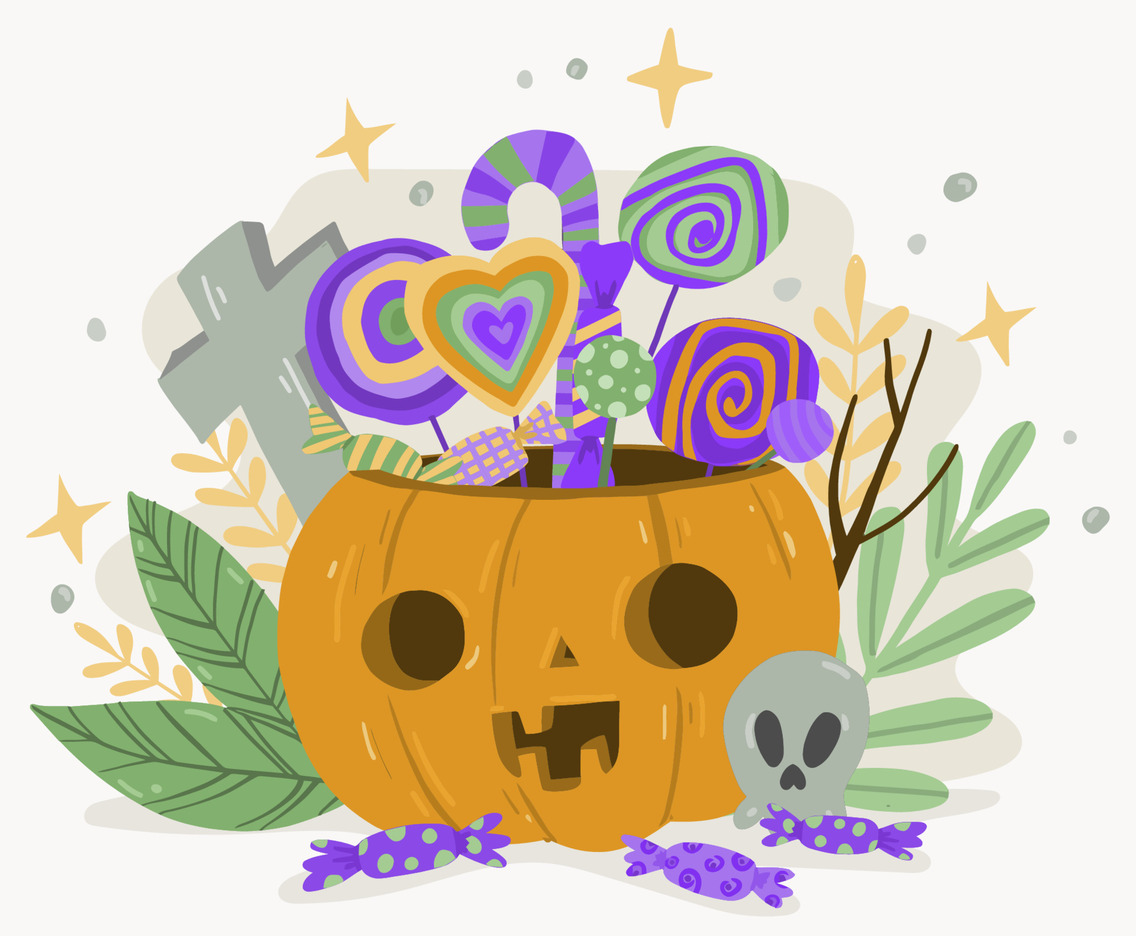 Halloween Jack'O Lantern Concept