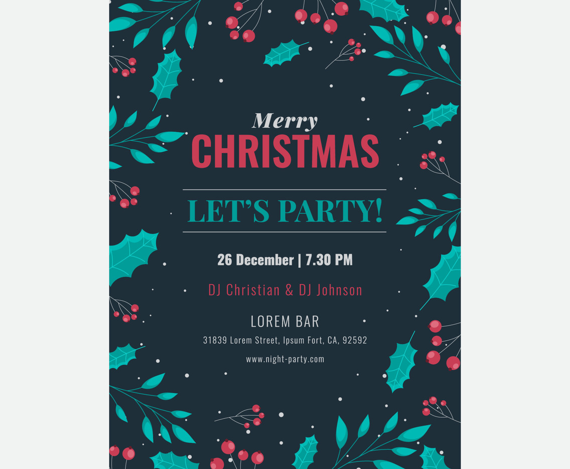 Christmas Poster Template