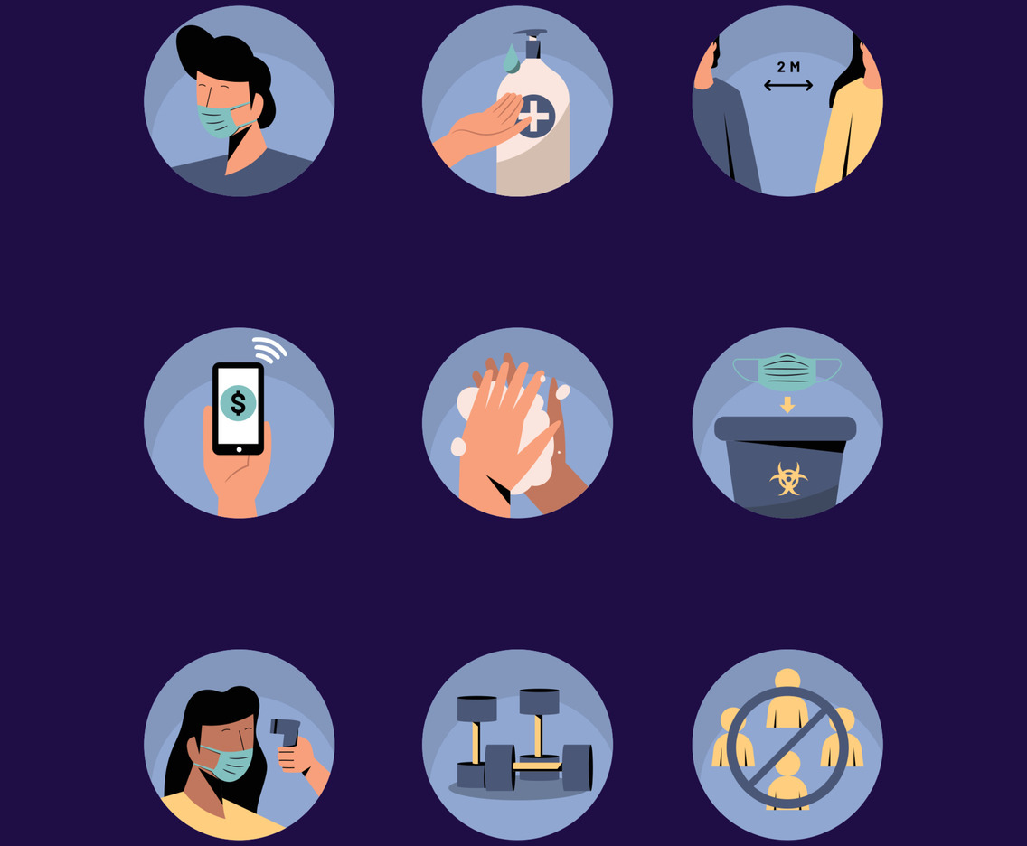 New Normal Icon Set