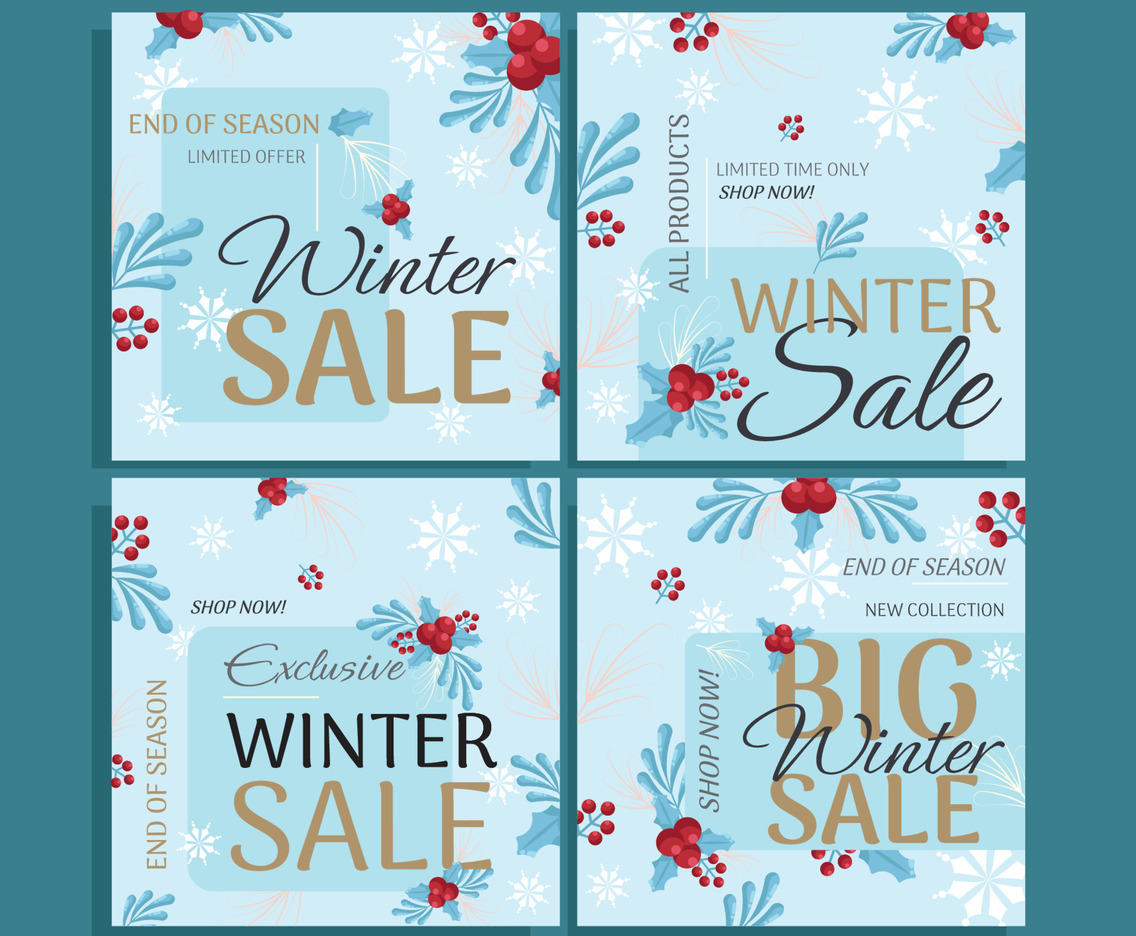 Winter Festivity Social Media