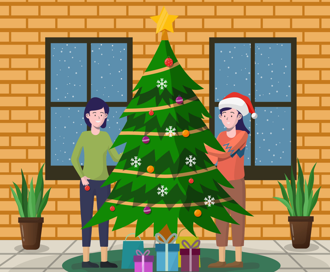 Christmas Preparation Concept