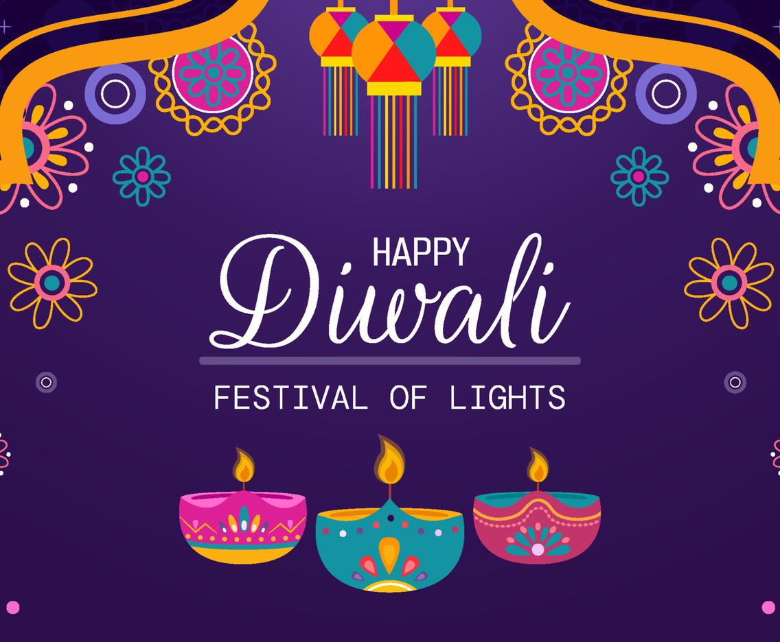 Diwali  Festival Background Concept