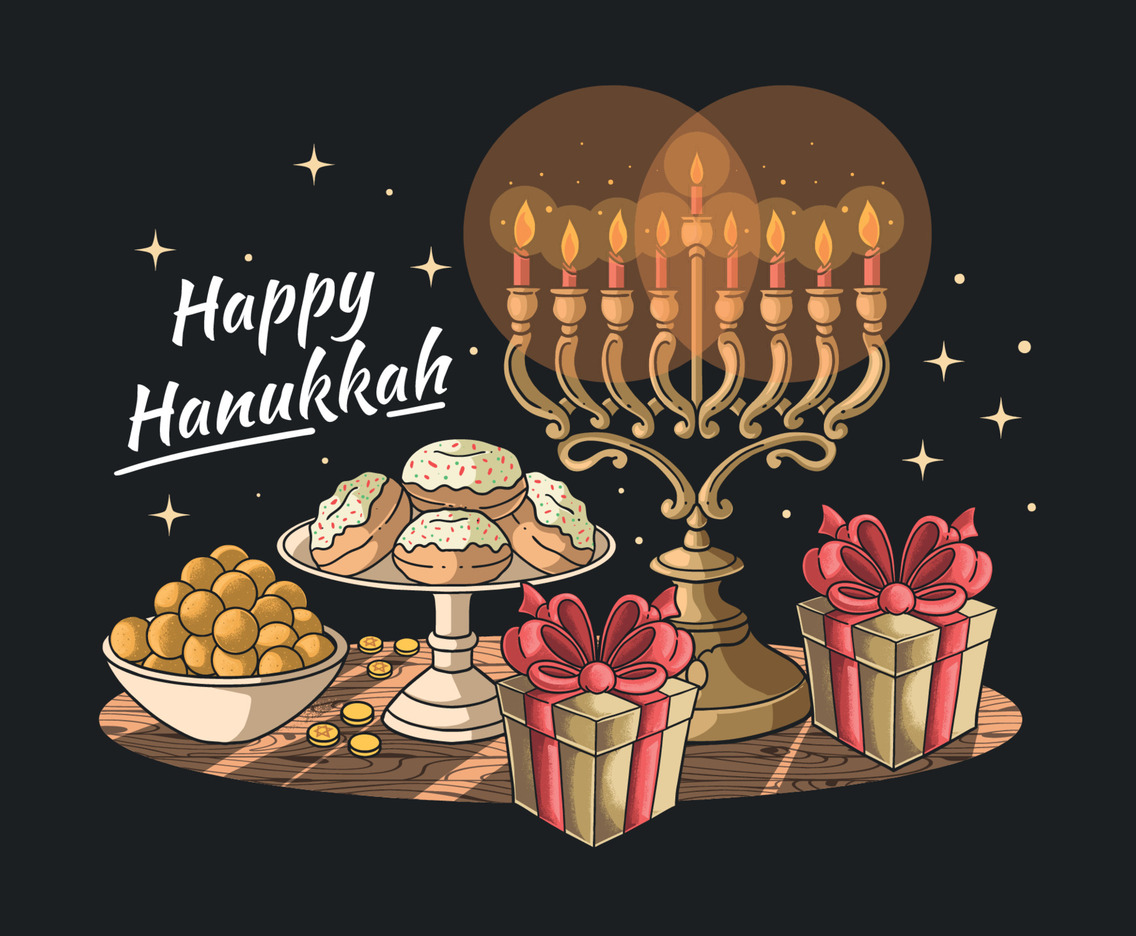 Happy Hanukkah Ceremony