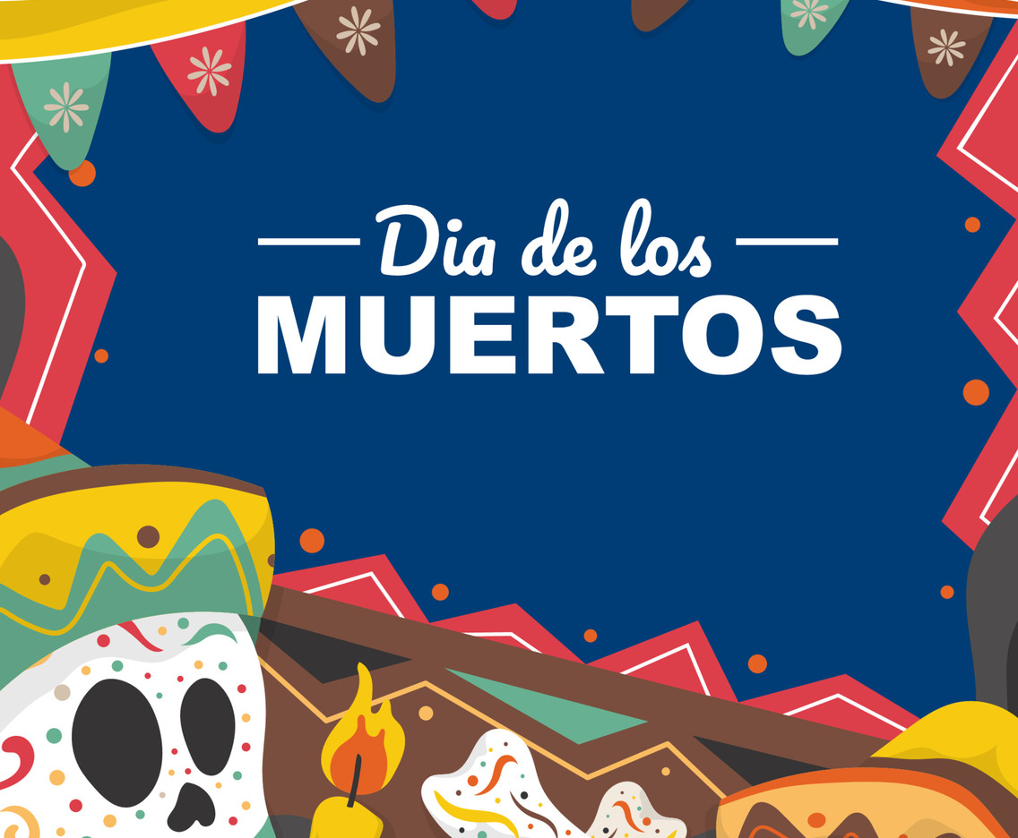 Dia De Los Muertos Background