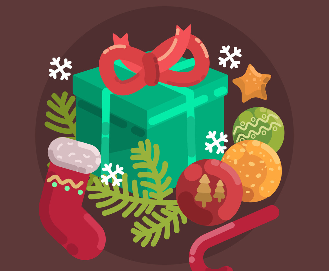 Christmas Eve Gift Box and Accessories