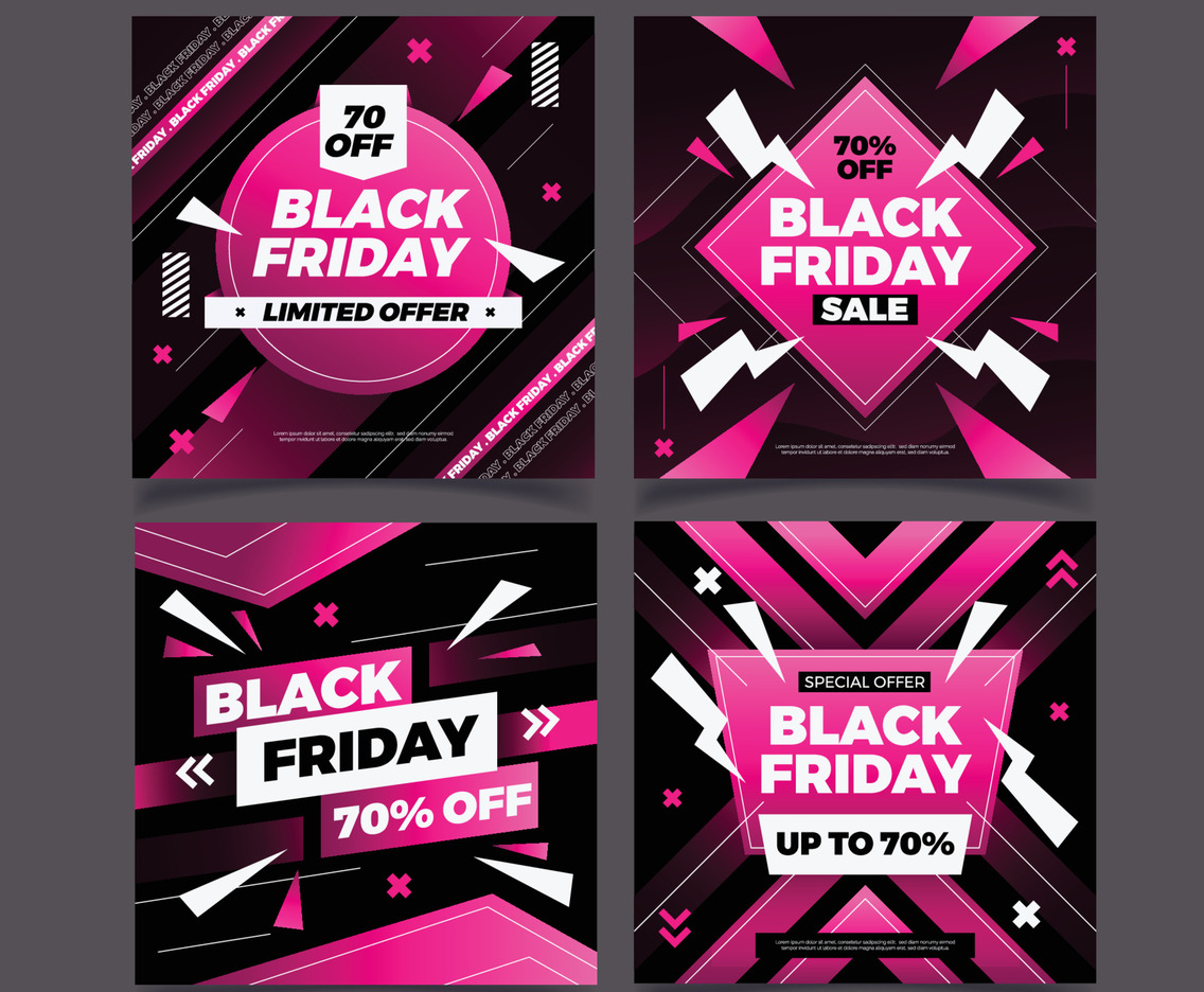 Black Friday Sale Social Media Post