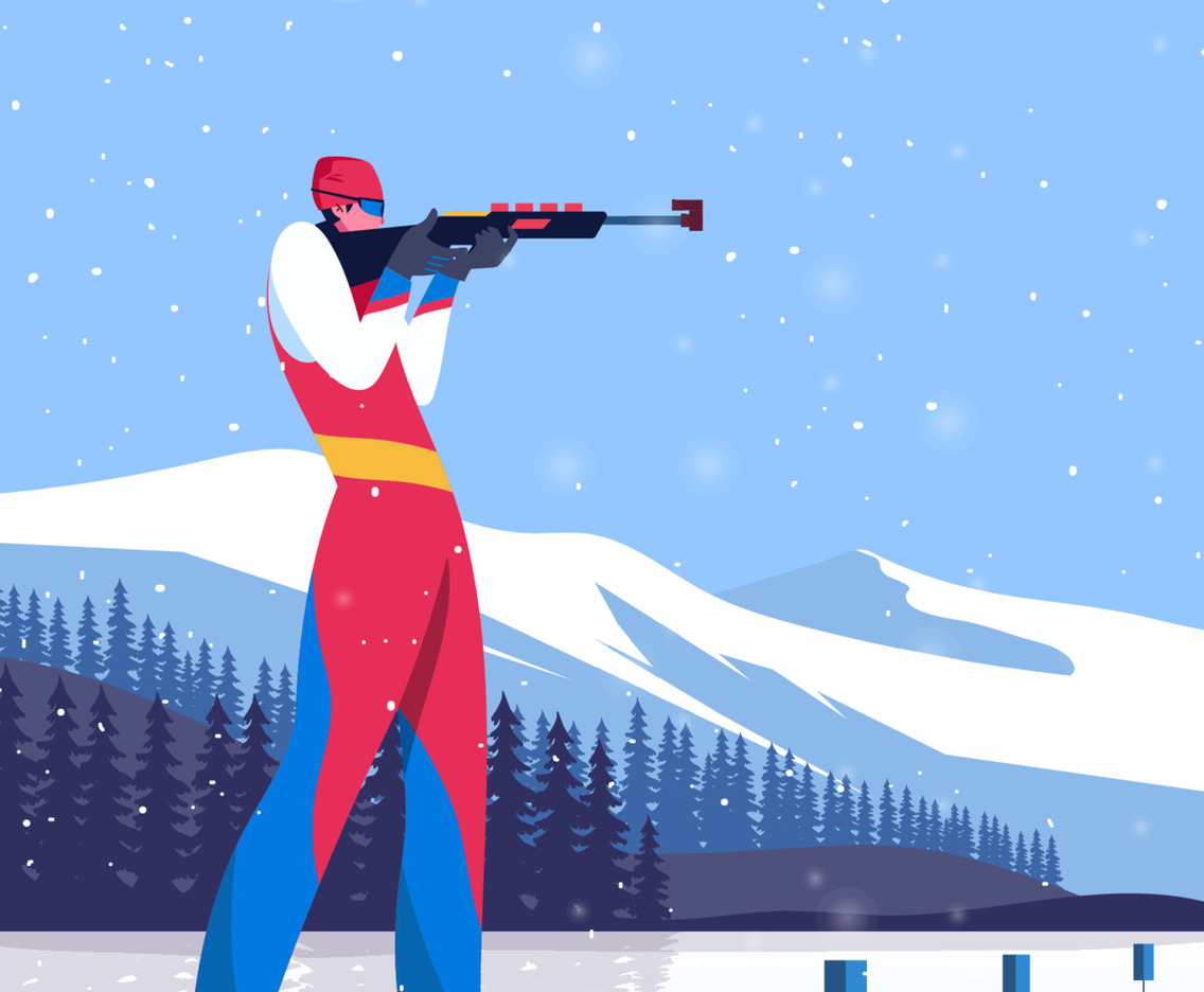 Biathlon Men Shooting Standing