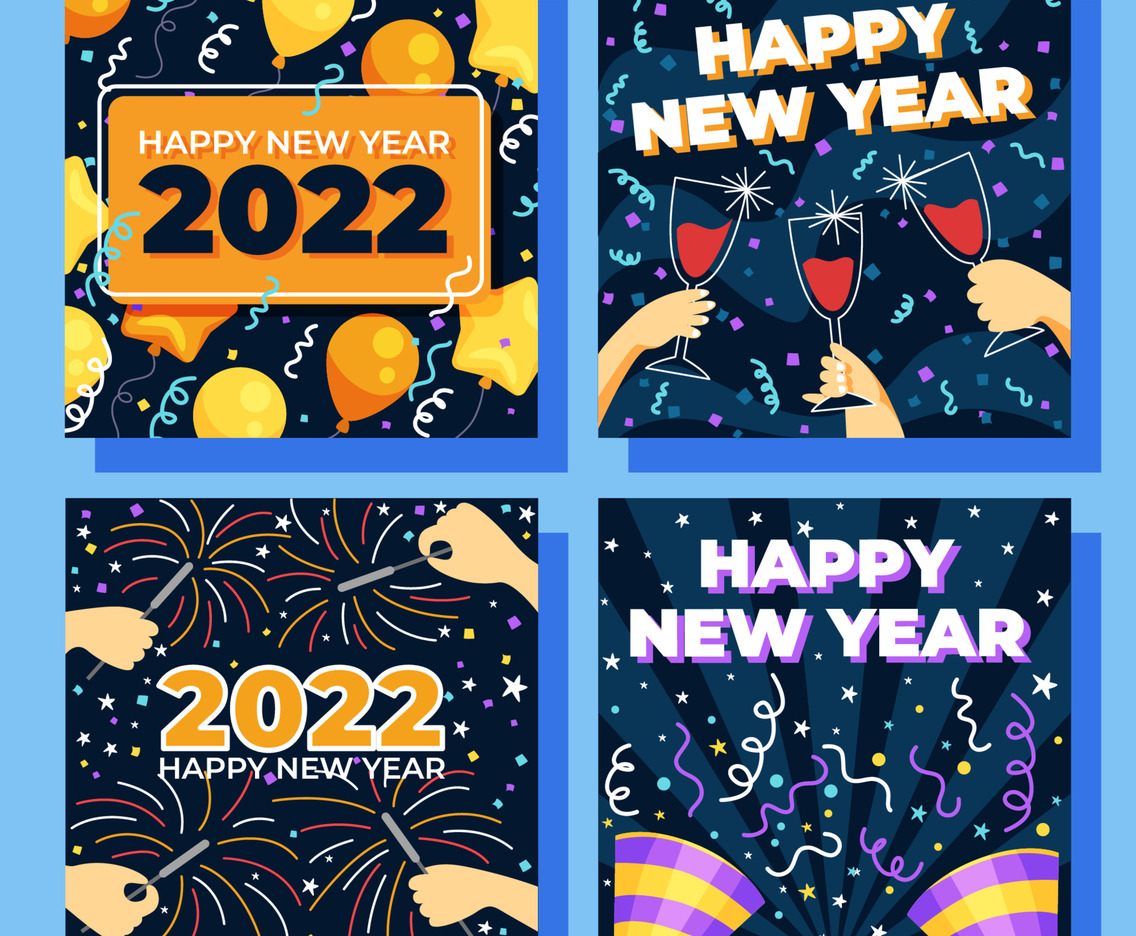 New Year Festival Social Media Post