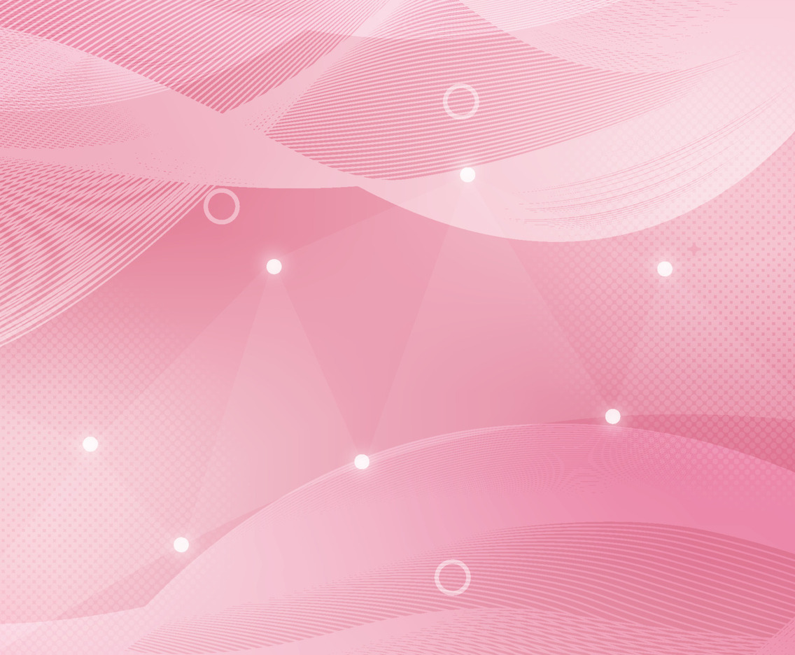 Pink Geometric with Abstract Waves Background