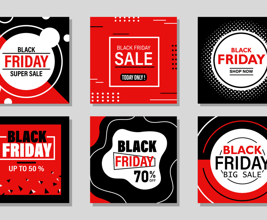 Black Friday Sale Social Media Collection