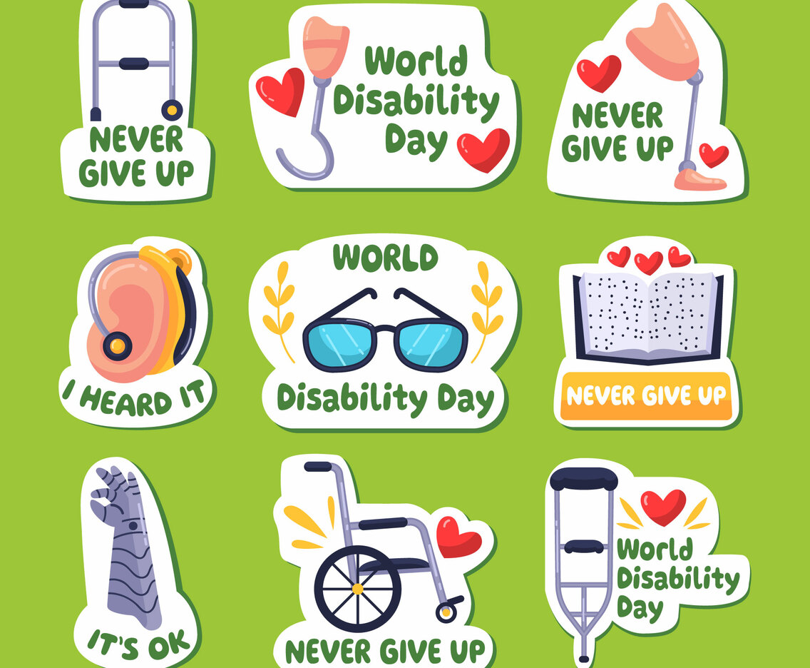various aids for persons with disabilities