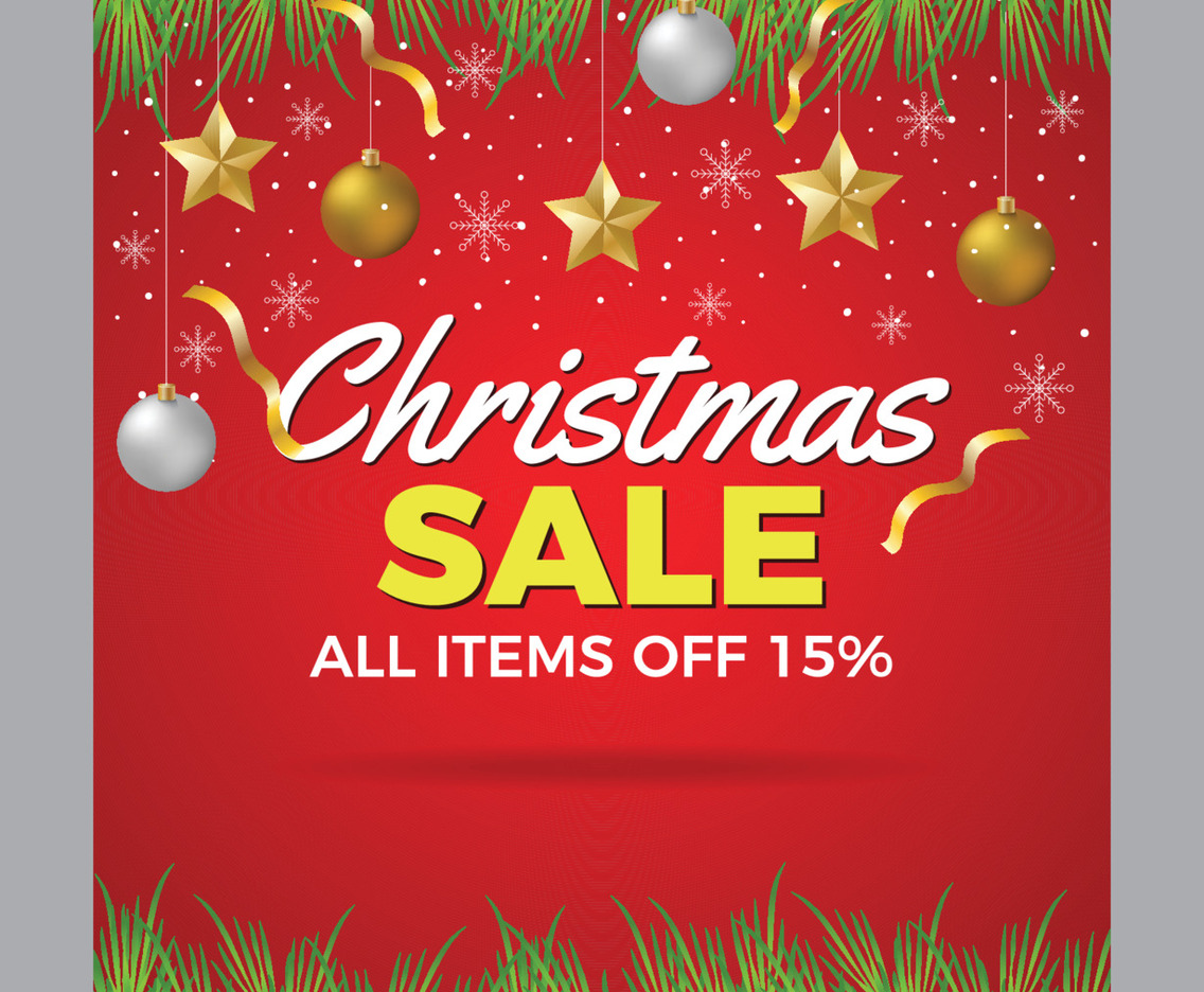 Christmas Sale Poster Concept