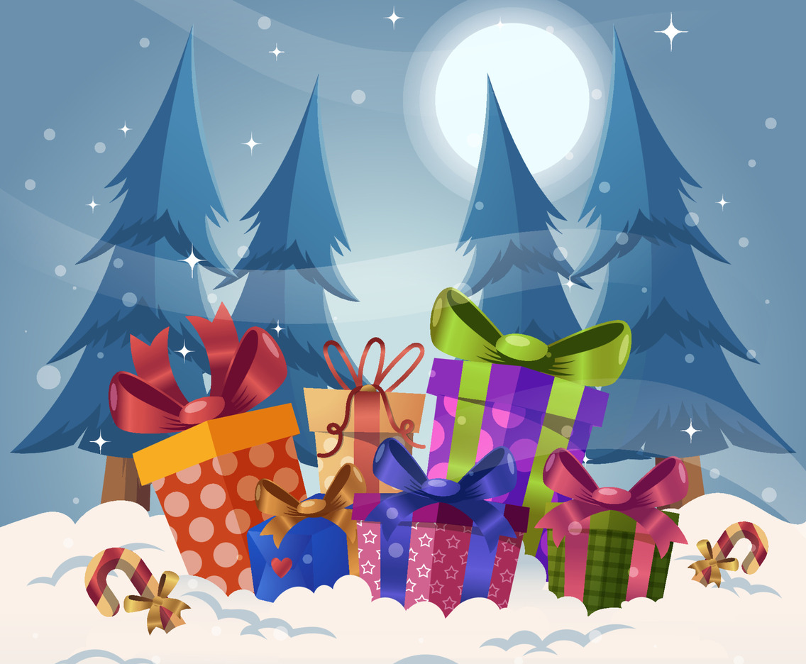 Christmas Gift Concept