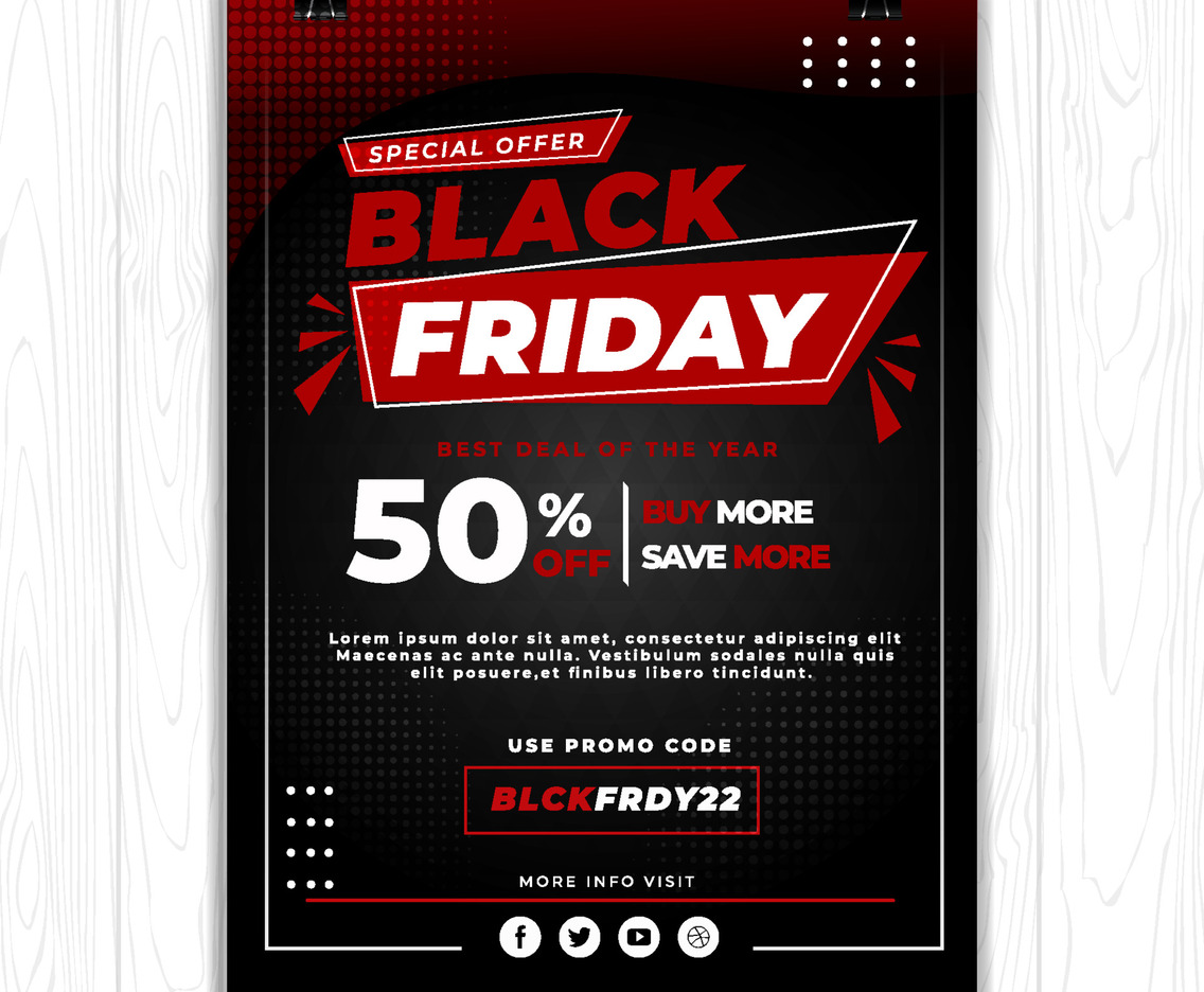 Black Friday Poster Concept